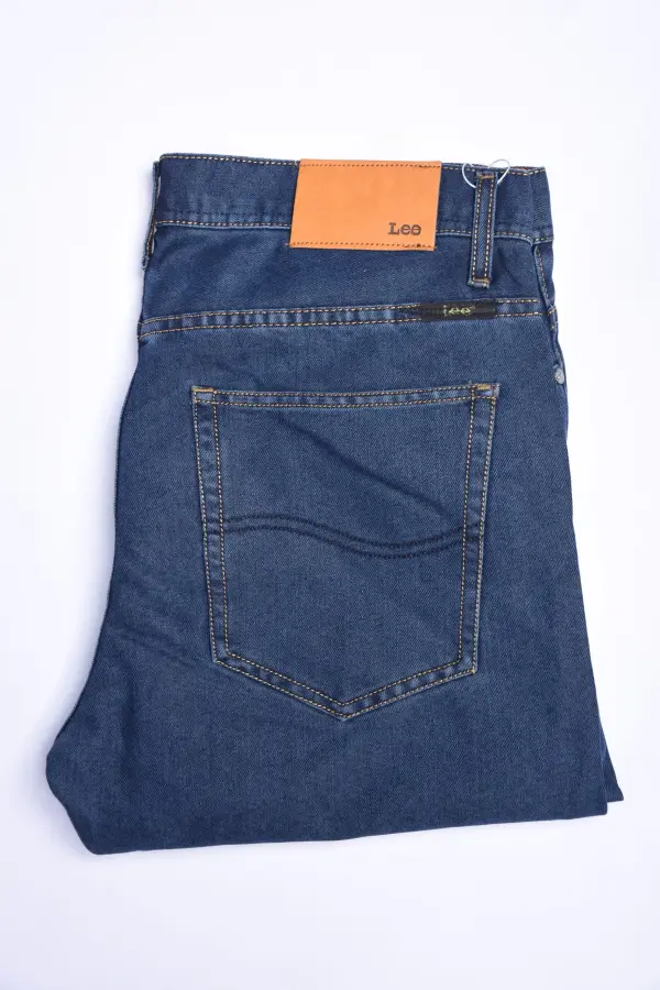 Jeans LEE Bleu Petrole- Coupe Droite Ref-18